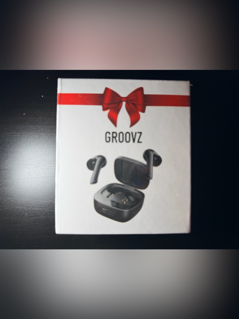 Groovz True Wireless Earbuds with Charging Case — Black
